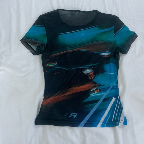 Princess Polly Multicolor Graphic Short Sleeve Tee - Picture 3 of 3